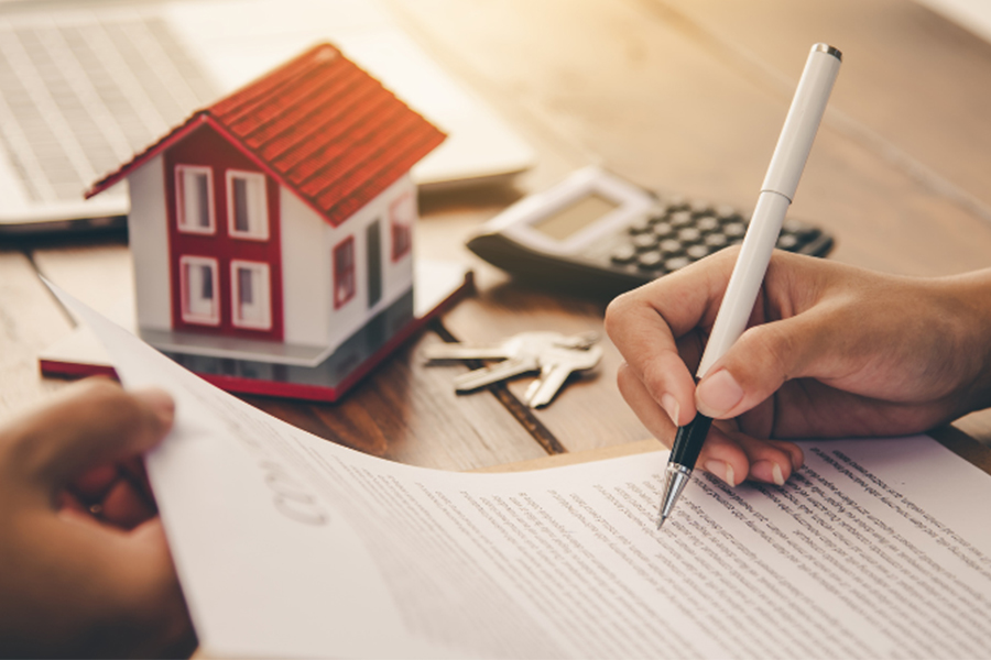 Signing over a house 